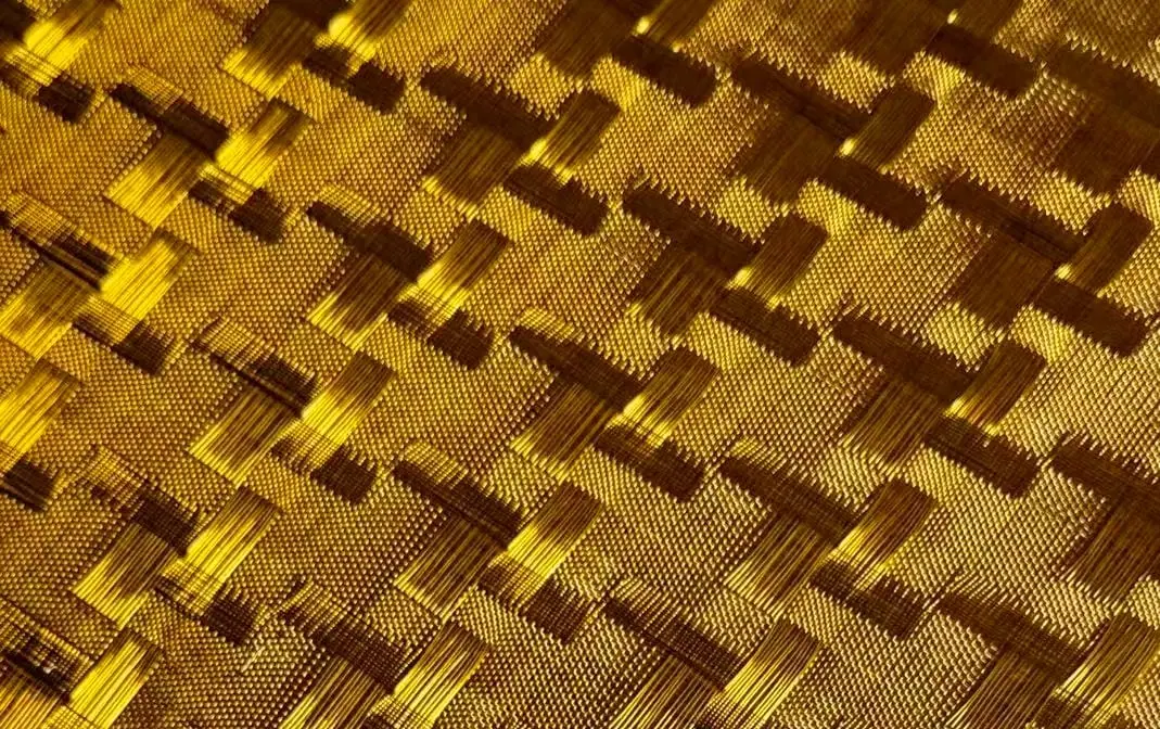 SG-LG-041 laminated glass metal mesh pattern sample