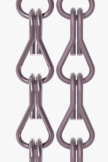 Amethyst chain curtain colour sample