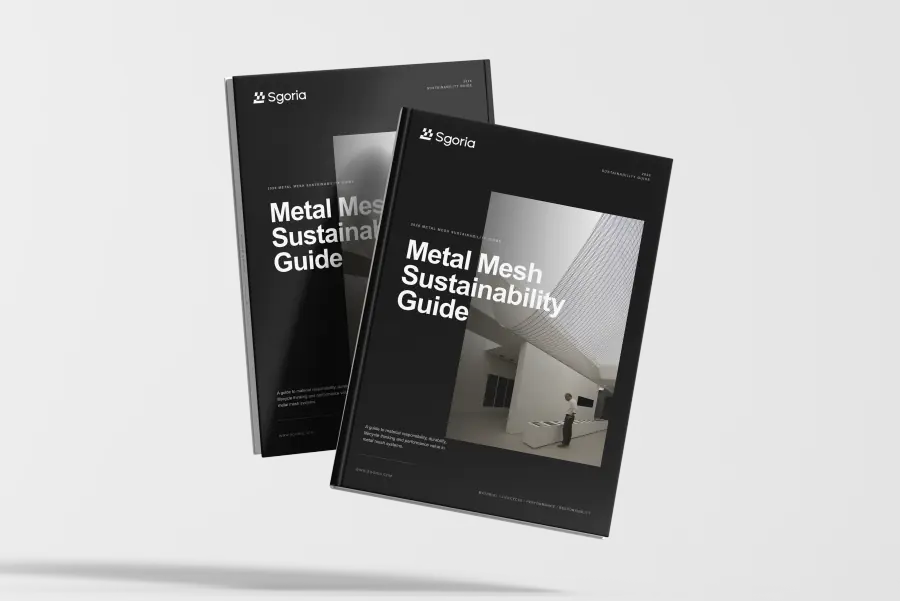Metal Mesh Sustainability Guide cover preview
