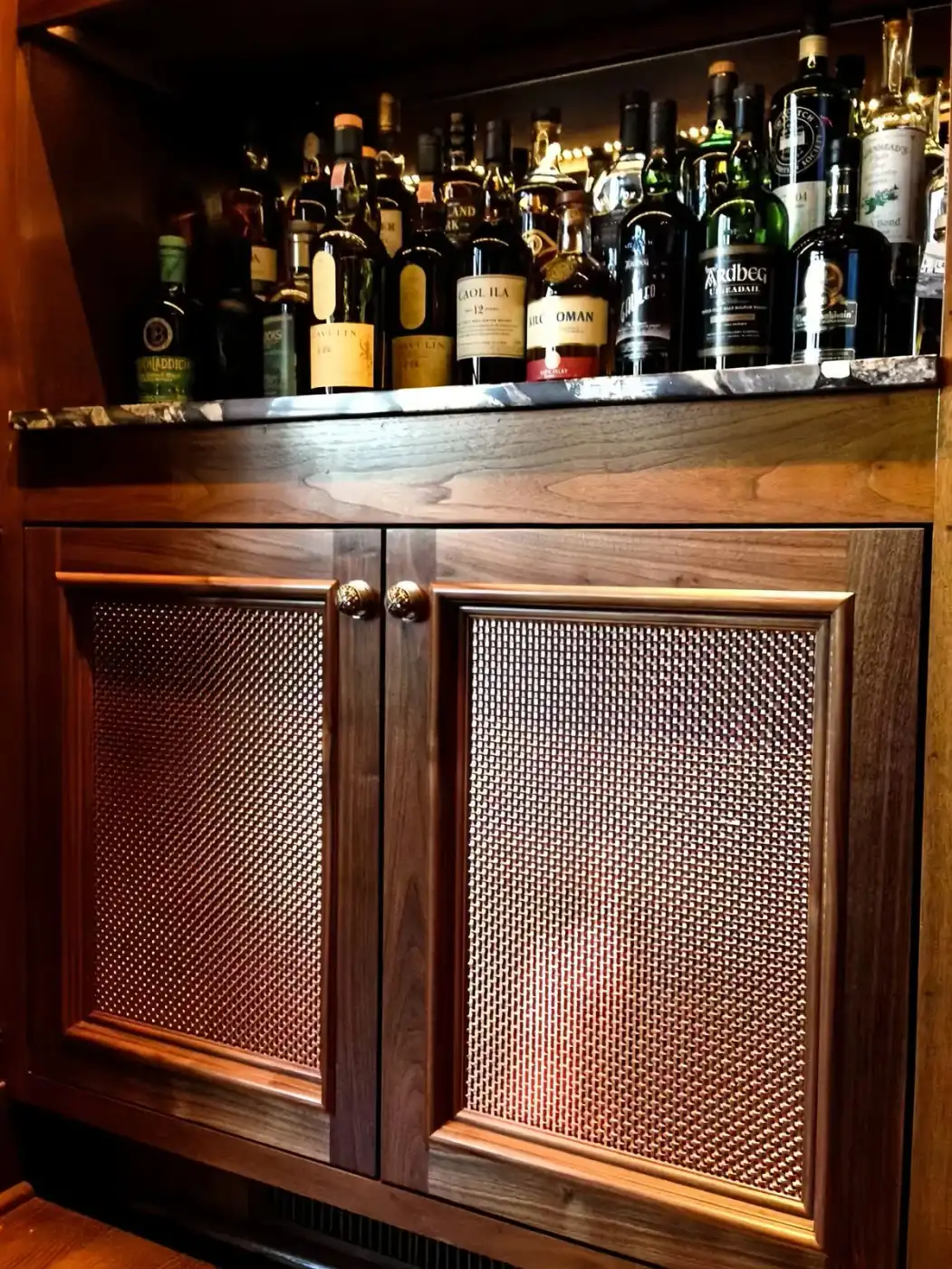 Furniture & Millwork architectural metal mesh application