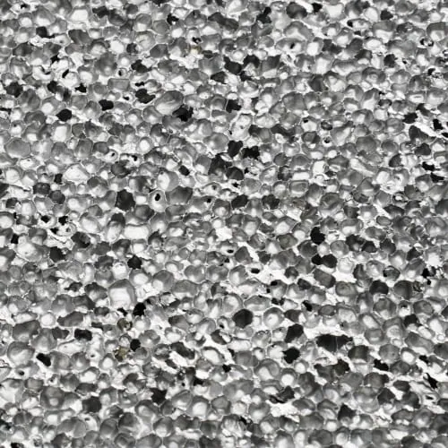 Small pore aluminum foam sample