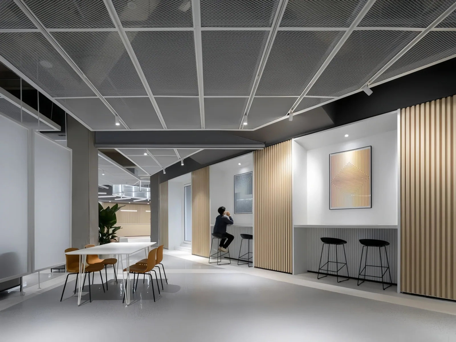 Office ceiling for Expanded Metal Mesh