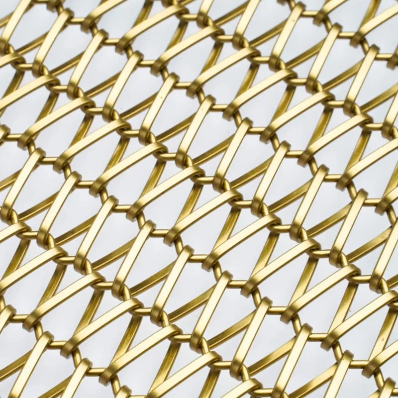 Medium spiral mesh opening sample