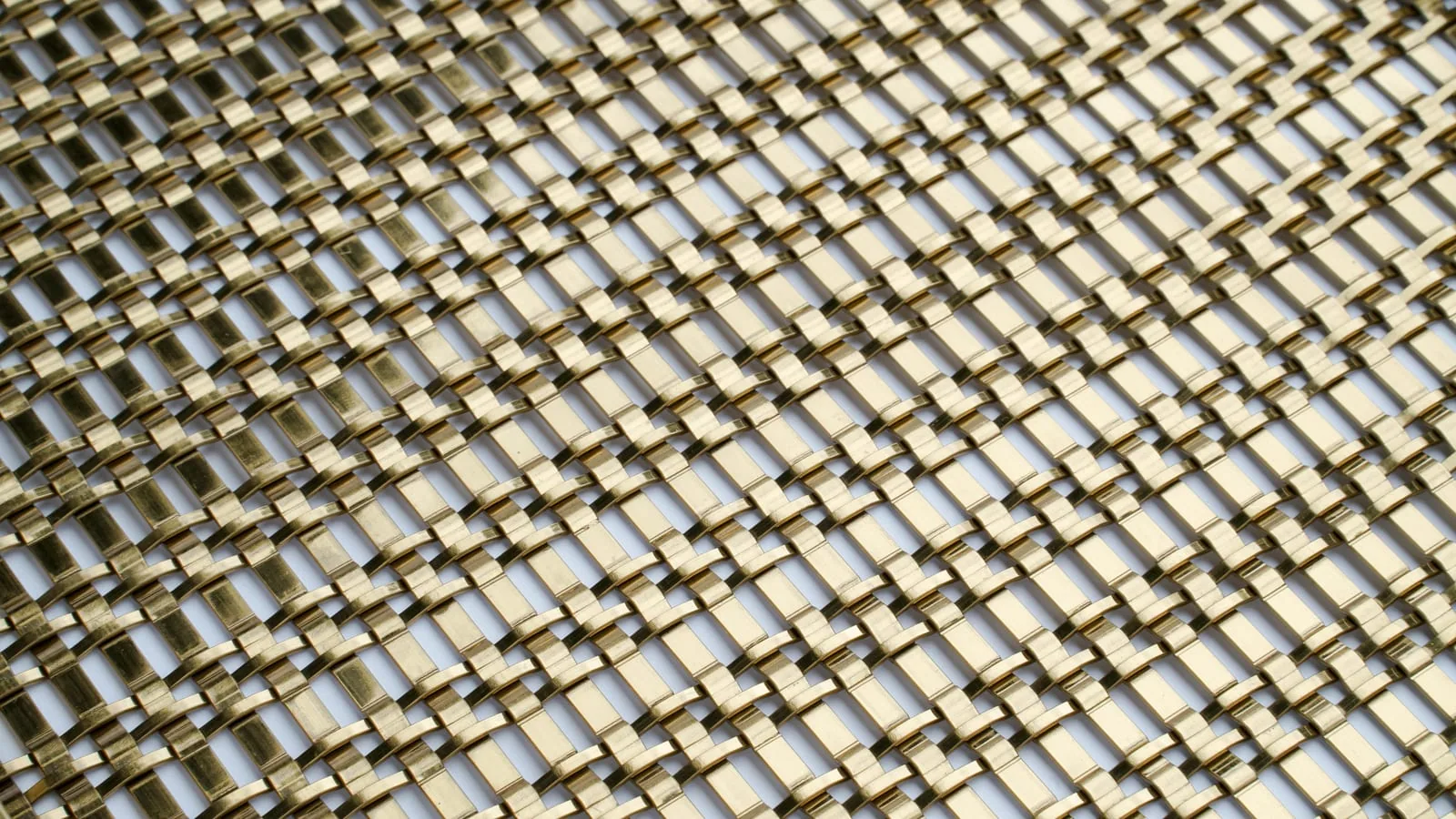 Electroplating finish route review for architectural metal mesh