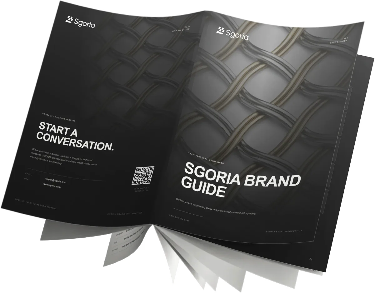 SGORIA brand guide and project support